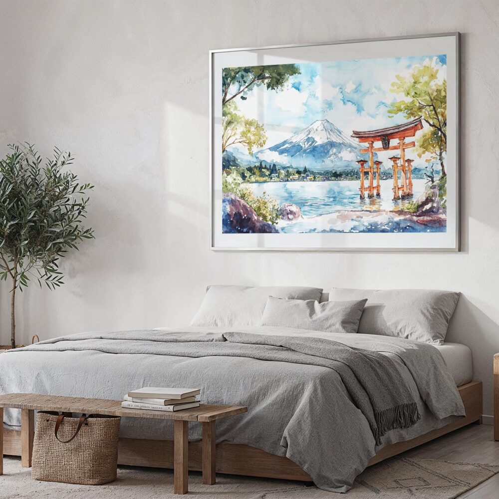 04 - 04 - Hakone Japan Watercolor - Horizontal Art - Digital Download - Bedroom.jpg 04 - 04 - Hakone Japan Watercolor - Horizontal Art - Digital Download - Bedroom.jpg