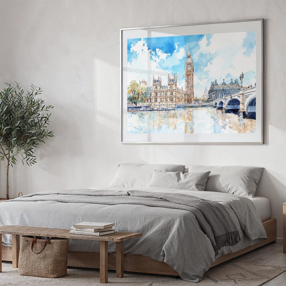 04 - 04 - London Big Ben Watercolor - Horizontal Art - Digital Download - Bedroom.jpg 04 - 04 - London Big Ben Watercolor - Horizontal Art - Digital Download - Bedroom.jpg
