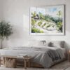 04 - 04 - Ubud Bali Watercolor - Horizontal Art - Digital Download - Bedroom.jpg