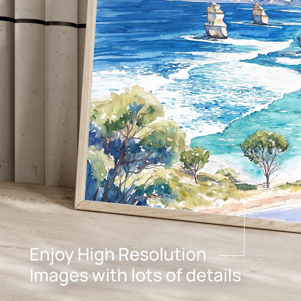 04 - 06 - Great Ocean Road Australia Watercolor - Horizontal Art - Digital Download - Detail Zoom.jpg 04 - 06 - Great Ocean Road Australia Watercolor - Horizontal Art - Digital Download - Detail Zoom.jpg