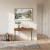 04 - A Framed Cotswolds England Watercolor - Horizontal Art Print hanging in Hallway.jpg