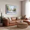04 - Framed Madison Watercolor - Horizontal Canvas Print - Boho Living Room.jpg