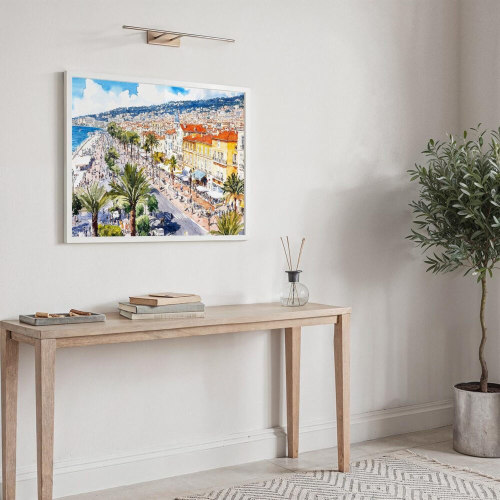 05 - 05 - Nice France Watercolor - Horizontal Art - Digital Download - Hallway.jpg 05 - 05 - Nice France Watercolor - Horizontal Art - Digital Download - Hallway.jpg