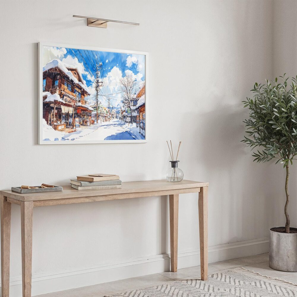 05 - 05 - Winter in Hokkaido Watercolor - Horizontal Art - Digital Download - Hallway.jpg 05 - 05 - Winter in Hokkaido Watercolor - Horizontal Art - Digital Download - Hallway.jpg