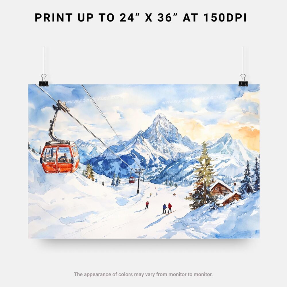 05 - 07 - Skiing in Grindelwald Watercolor - Horizontal Art - Digital Download - Print Size.jpg 05 - 07 - Skiing in Grindelwald Watercolor - Horizontal Art - Digital Download - Print Size.jpg