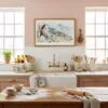 05 - Framed Hmong Woman in Sapa Vietnam Watercolor - Horizontal Art Print in Farmhouse style Kitchen.jpg