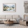 05 - Framed Misty Sapa Watercolor - Horizontal Art Print - Boho Living Room.jpg
