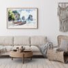05 - Framed Phuket Thailand Watercolor - Horizontal Art Print - Boho Living Room.jpg