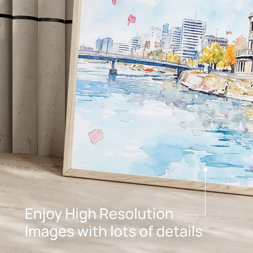 06 - 06 - Hiroshima Japan Watercolor - Horizontal Art - Digital Download - Detail Zoom.jpg 06 - 06 - Hiroshima Japan Watercolor - Horizontal Art - Digital Download - Detail Zoom.jpg