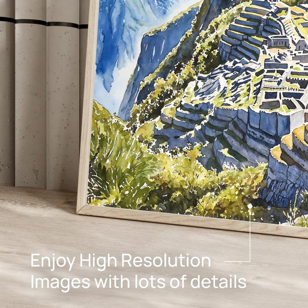 06 - 06 - Machu Picchu Watercolor - Horizontal Art - Digital Download - Detail Zoom.jpg 06 - 06 - Machu Picchu Watercolor - Horizontal Art - Digital Download - Detail Zoom.jpg
