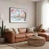 06 - Framed Hiroshima Japan Watercolor - Horizontal Canvas Print - Boho Living Room.jpg
