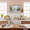 06 - Framed Madison Watercolor - Horizontal Art Print in Farmhouse style Kitchen.jpg
