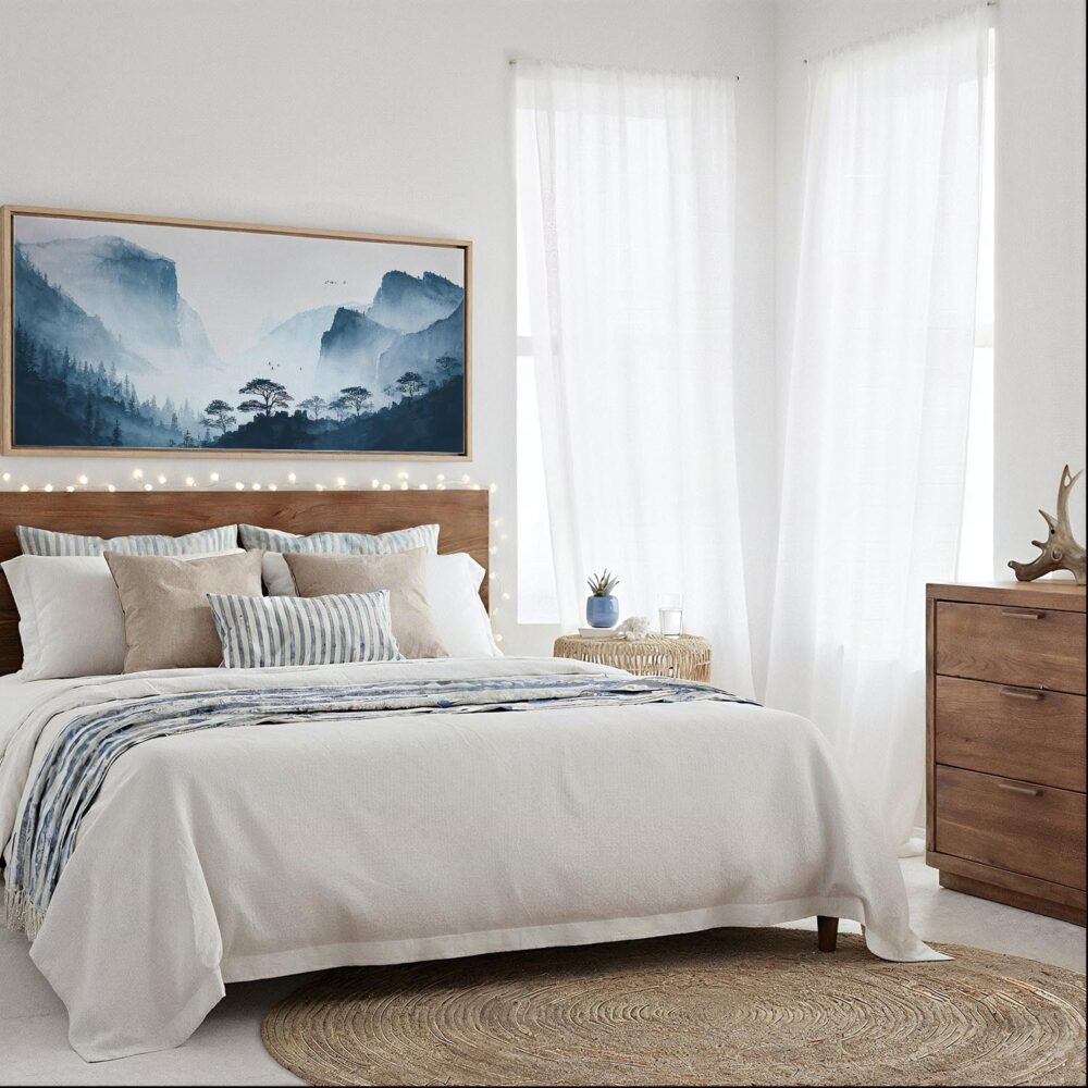 06 - Framed Minimal Yosemite El Capitan Watercolor - Panorama Canvas Print - Coastal Bedroom.jpg 06 - Framed Minimal Yosemite El Capitan Watercolor - Panorama Canvas Print - Coastal Bedroom.jpg