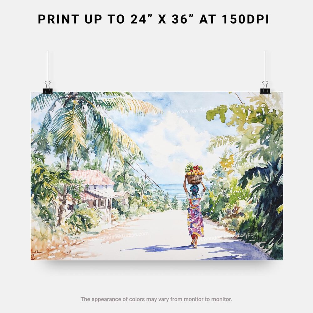 07 - 07 - Jamaica Watercolor - Horizontal Art - Digital Download - Print Size.jpg 07 - 07 - Jamaica Watercolor - Horizontal Art - Digital Download - Print Size.jpg