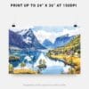 07 - 07 - Norway Fjords Watercolor - Horizontal Art - Digital Download - Print Size.jpg