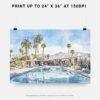 07 - 07 - Palm Springs Watercolor - Horizontal Art - Digital Download - Print Size.jpg