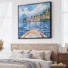 01 - Large Lake Como Italy Square Watercolor Canvas Print - Main.jpg