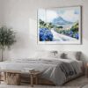 02 - 04 - Pico Island Portugal Watercolor - Horizontal Art - Digital Download - Bedroom.jpg