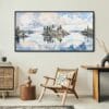 03 - Framed Voyageurs National Park Watercolor - Panorama Canvas Print - Boho Chair.jpg