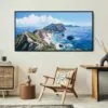 04 - Framed Channel Island National Park Watercolor - Panorama Canvas Print - Boho Chair.jpg