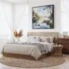 04 - Framed Everglades National Park Watercolor Style - Square Canvas Print - Bedroom.jpg