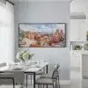 05 - Framed Bryce Canyon National Park Watercolor - Panorama Canvas Print - Coastal Kitchen.jpg