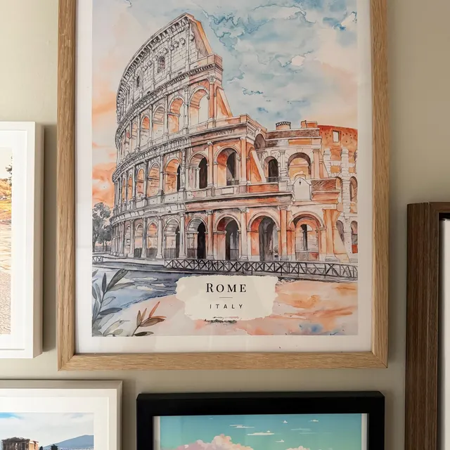 Review – Yvonne – Rome Colosseum Watercolor