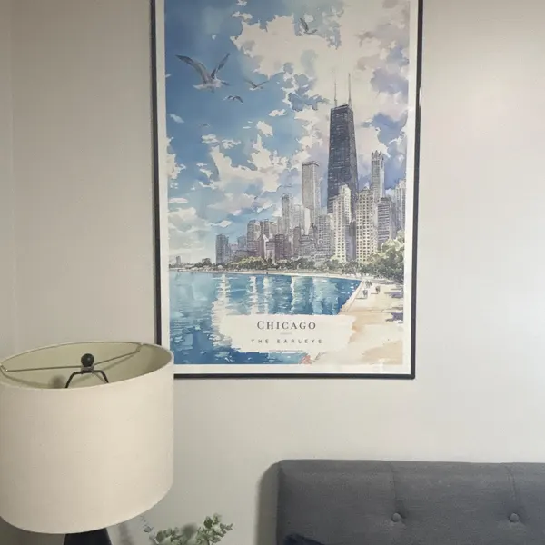Review – xmodenx – Chicago Skyline Watercolor