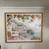 etsy customer review photo Amalfi Coast framed
