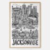 01 - Jacksonville City Art - Pencil Style Art Print - Main - Vertical.jpg