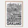 01 - Oakland City Art - Pencil Style Art Print - Main - Vertical.jpg