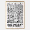 01 - Oklahoma City Art - Pencil Style Art Print - Main - Vertical.jpg
