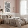 03 - Sacramento City Art - Pencil Style Art Print in Boho Living Room - Vertical.jpg