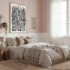05 - New York City Art - Pencil Style Art Print in Boho Living Room - Vertical.jpg