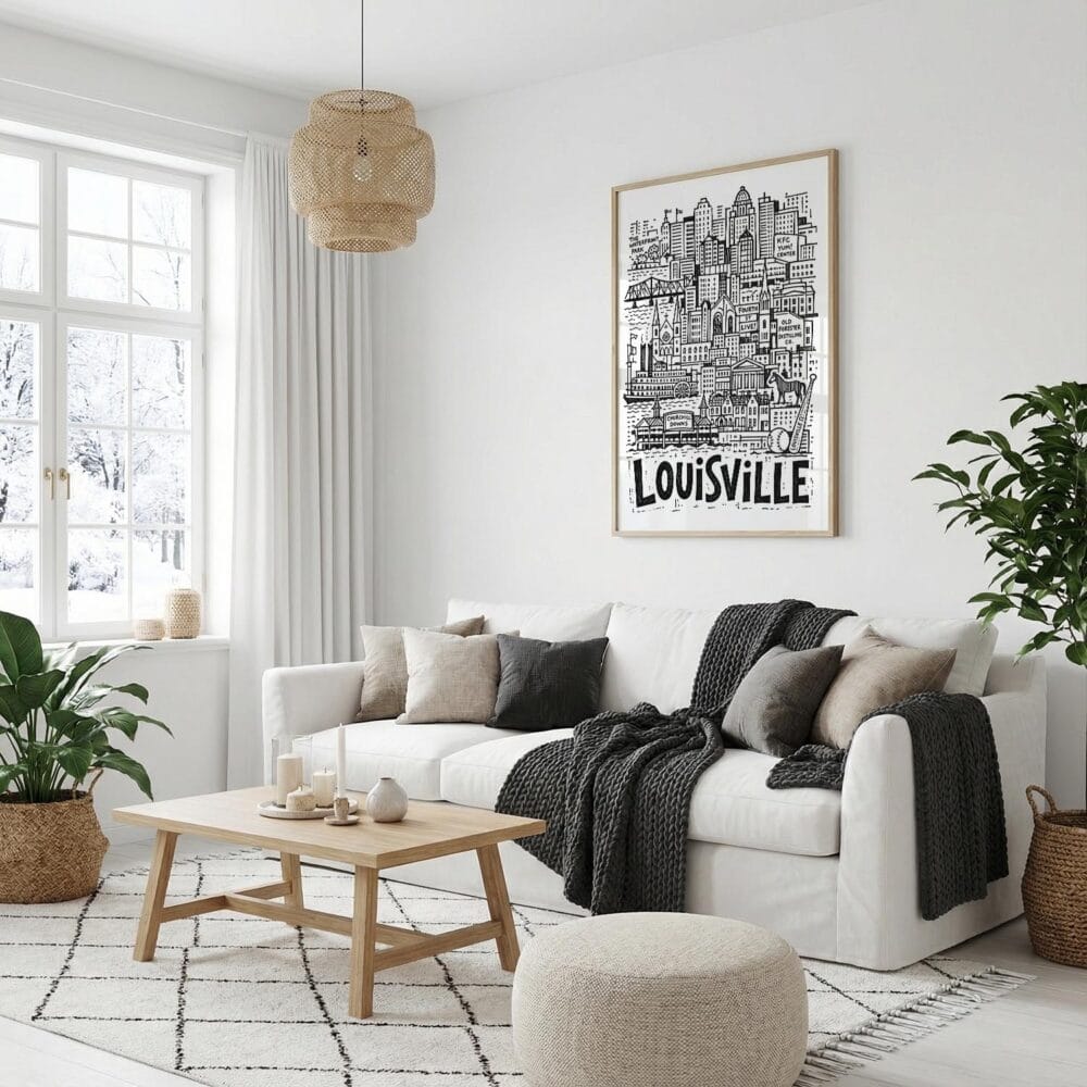 06 - Louisville City Art - Pencil Style Art Print with Natural Wood Frame - Vertical.jpg 06 - Louisville City Art - Pencil Style Art Print with Natural Wood Frame - Vertical.jpg