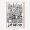 01 - Baltimore City Art - Pencil Style Art - Digital Download - Main.jpg
