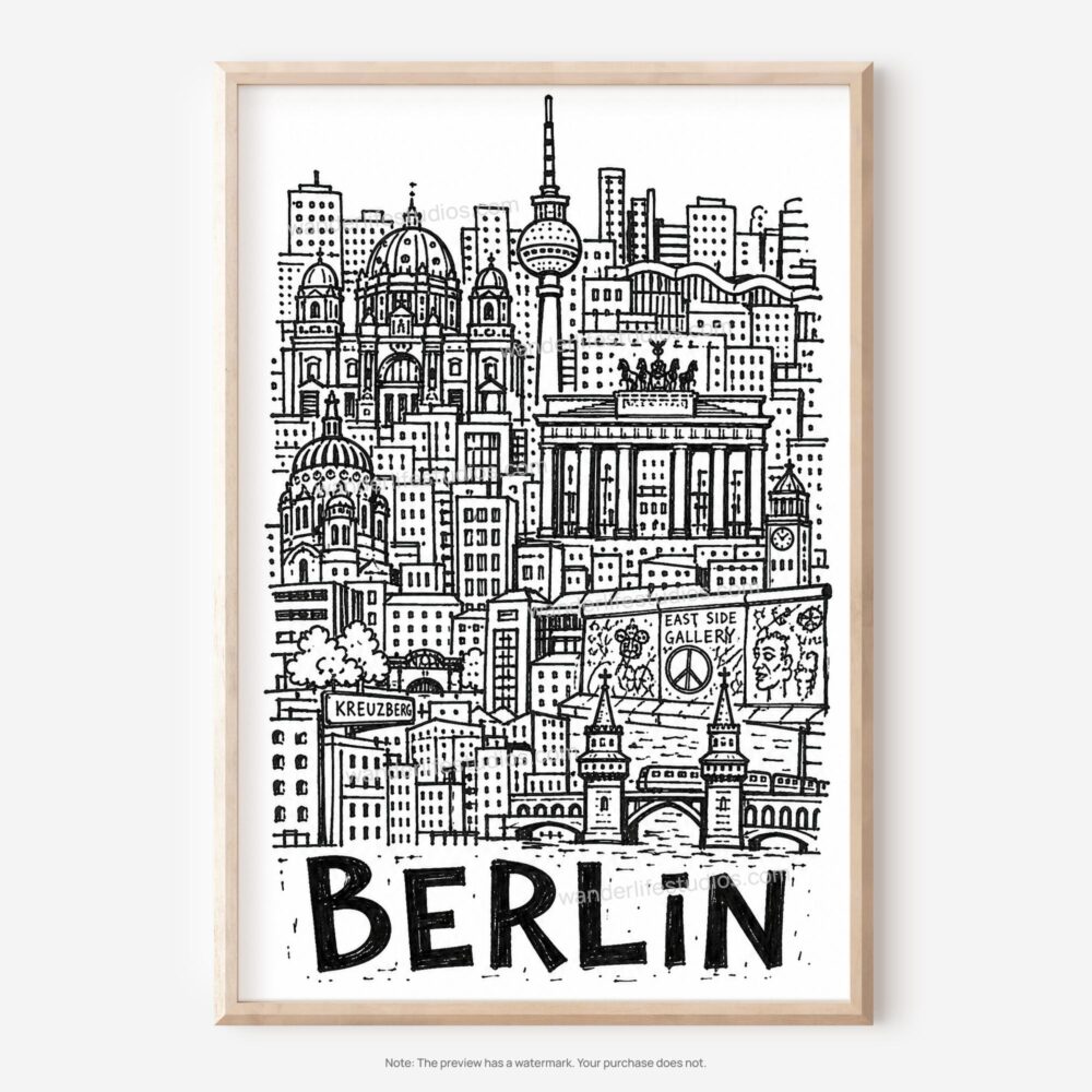 01 - Berlin City Art - Pencil Style Art - Digital Download - Main.jpg 01 - Berlin City Art - Pencil Style Art - Digital Download - Main.jpg