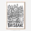 01 - Brisbane City Art - Pencil Style2 Art - Digital Download - Main.jpg