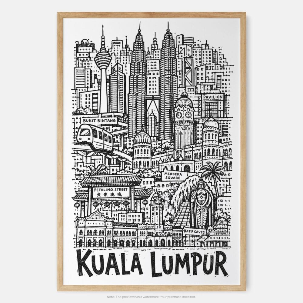 01 - Kuala Lumpur City Art - Pencil Style Art Print - Main - Vertical.jpg 01 - Kuala Lumpur City Art - Pencil Style Art Print - Main - Vertical.jpg