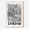 01 - London City Art - Pencil Style Art - Digital Download - Main.jpg