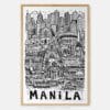 01 - Manila City Art - Pencil Style Art Print - Main - Vertical.jpg
