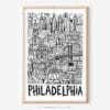 01 - Philadelphia City Art - Pencil Style Art - Digital Download - Main.jpg