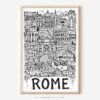 01 - Rome City Art - Pencil Style Art - Digital Download - Main.jpg