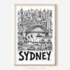 01 - Sydney City Art - Pencil Style Art - Digital Download - Main.jpg