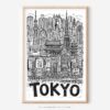 01 - Tokyo City Art - Pencil Style Art - Digital Download - Main.jpg