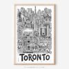 01 - Toronto City Art - Pencil Style Art - Digital Download - Main.jpg