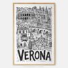 01 - Verona City Art - Pencil Style Art Print - Main - Vertical.jpg
