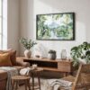 02 - Costa Rica Arenal Volcano Watercolor - Horizontal Art - Digital Download - Boho Living Room.jpg