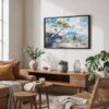 02 - Hawaii Volcanoes National Park Watercolor - Horizontal Art - Digital Download - Boho Living Room.jpg