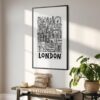02 - London City Art - Pencil Style Art - Digital Download - Hallway.jpg